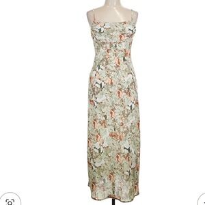 Simplee Floral Maxi Skirt